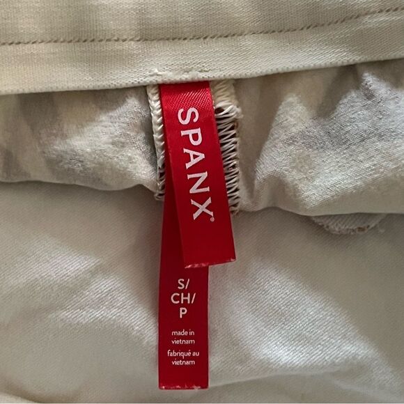 SPANX On-the-go Animal Printed Slim Straight Leg Pants Size Small Brown Zebra - Picture 4 of 9